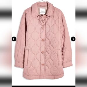 Airpuff Shirt Jacket - Pale Thistle